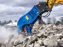 Demolition attachments and excavator tools