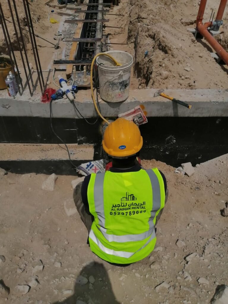 Core cutting work in Abu Dhabi