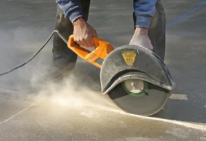 floor concrete cutting